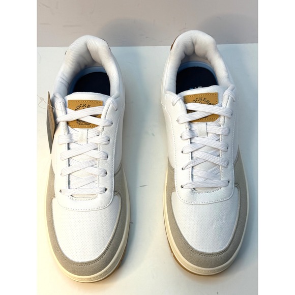 Dockers Men's Frederick Casual Lace-Up Sneaker Shoes White Size 11M NWT/BOX - Picture 2 of 10